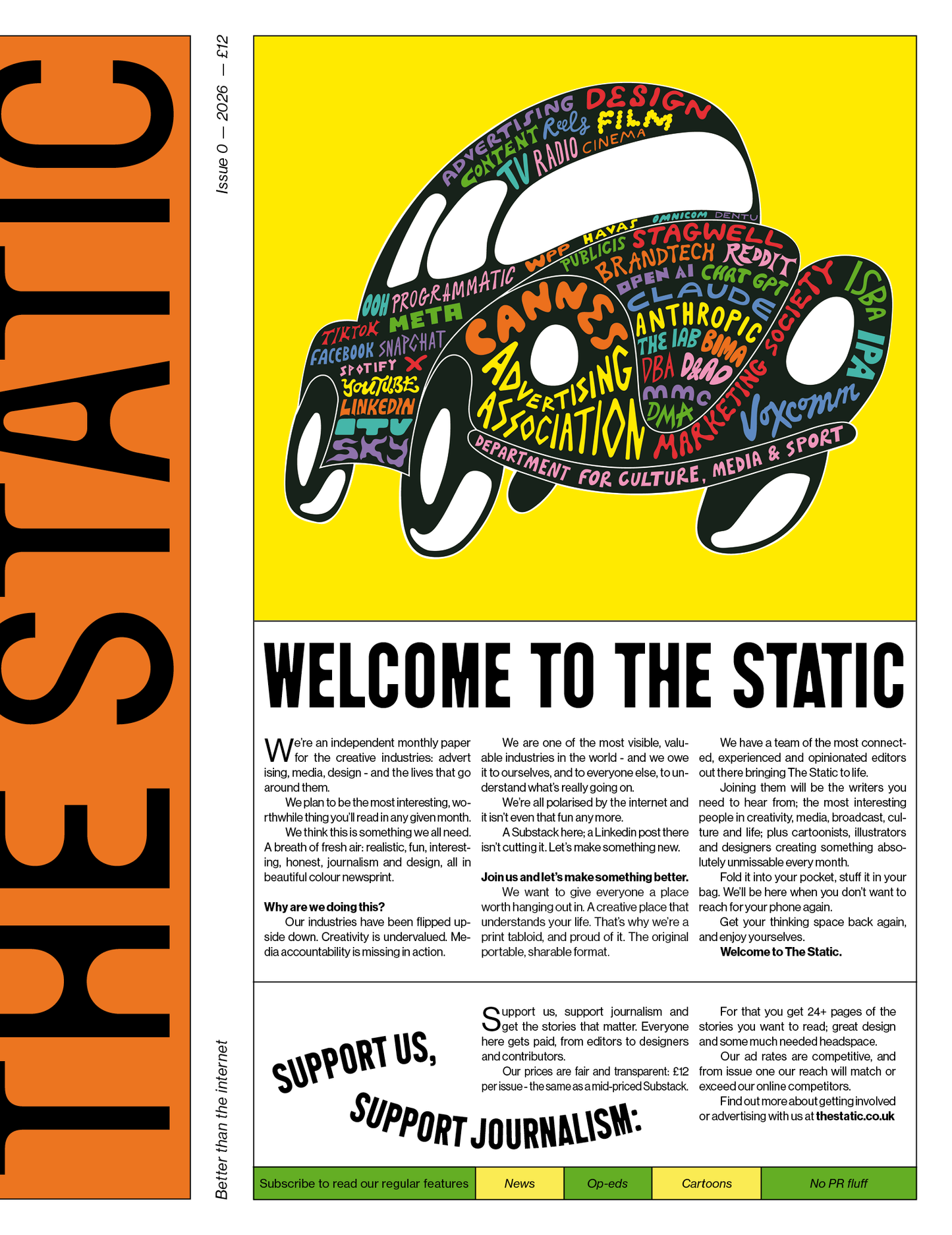 Preorder: Subscription to The Static